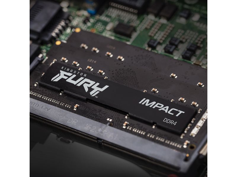 Kingston Fury Impact, SO-DIMM, DDR4, 32GB (2x 16GB) 3200MHz
