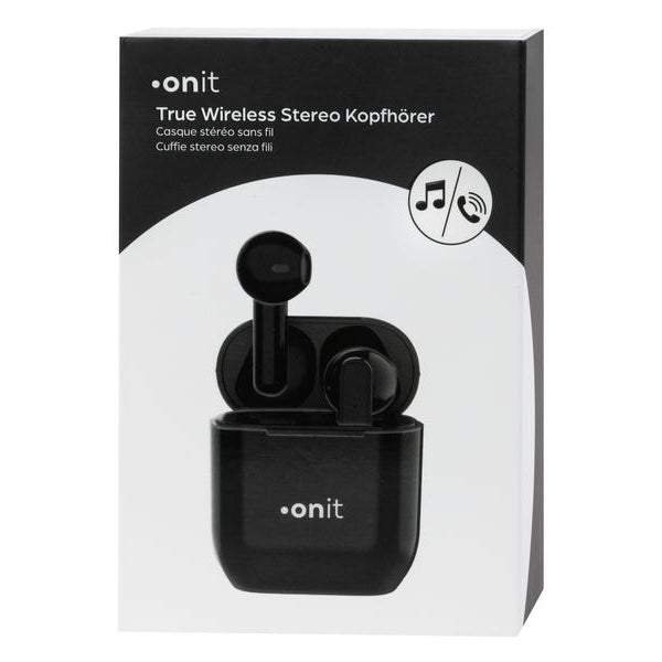 onit True Wireless In-Ear-Kopfhörer Entry Schwarz