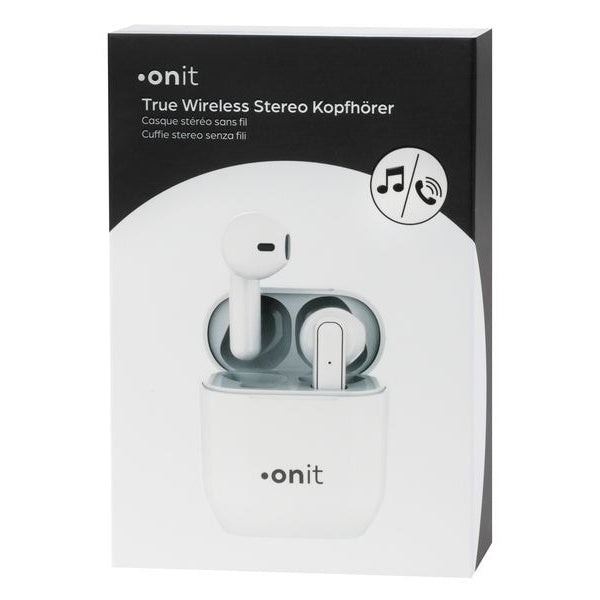 onit True Wireless In-Ear-Kopfhörer Entry Weiss