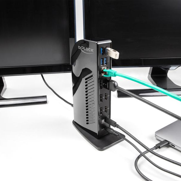 Delock Dockingstation USB Type-C Triple Display 4K PD 96 W