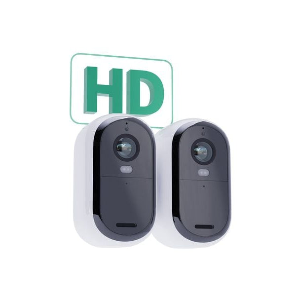 Arlo Outdoor FHD (Gen 2) VMC2250 Weiss, 2er Set mit 2 Halterungen