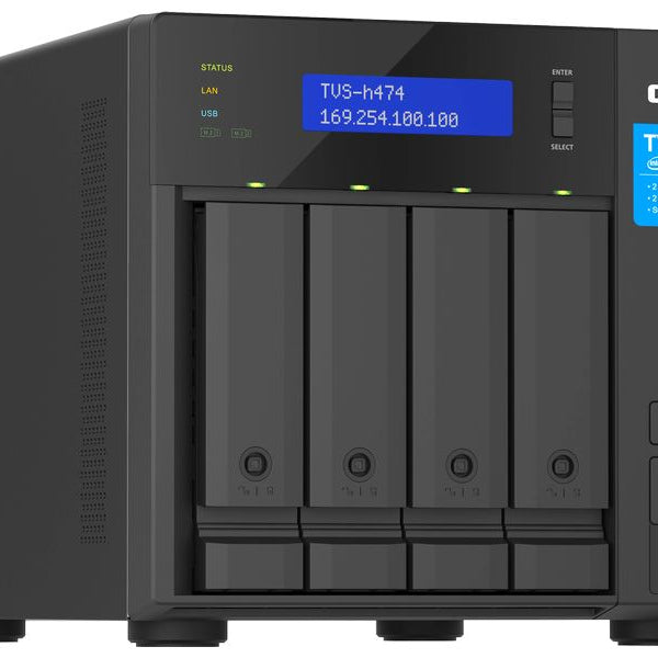 QNAP TVS-h474-PT-8G 4-bay