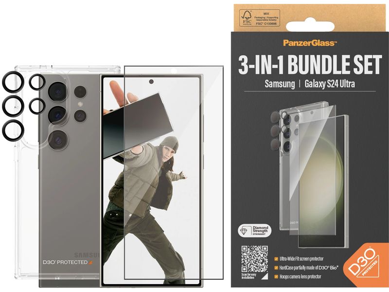 Panzerglass 3-in-1 Bundle Galaxy S24 Ultra
