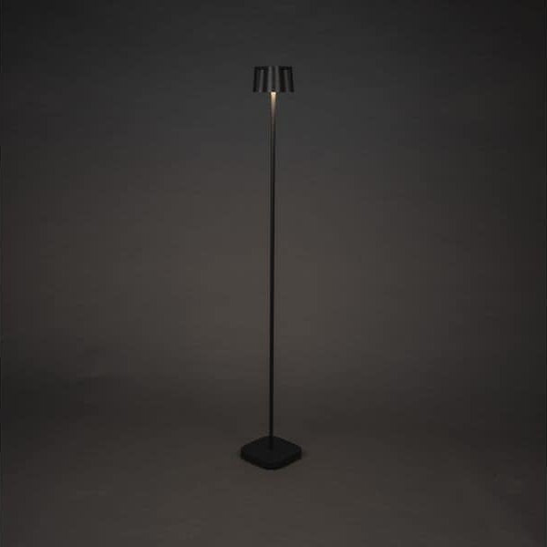 Konstsmide Stehleuchte Nice USB, 2700 / 3000 K, 3 W, Schwarz