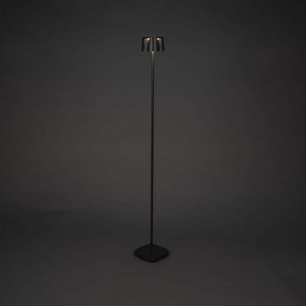 Konstsmide Stehleuchte Nice USB, 2700 / 3000 K, 3 W, Schwarz