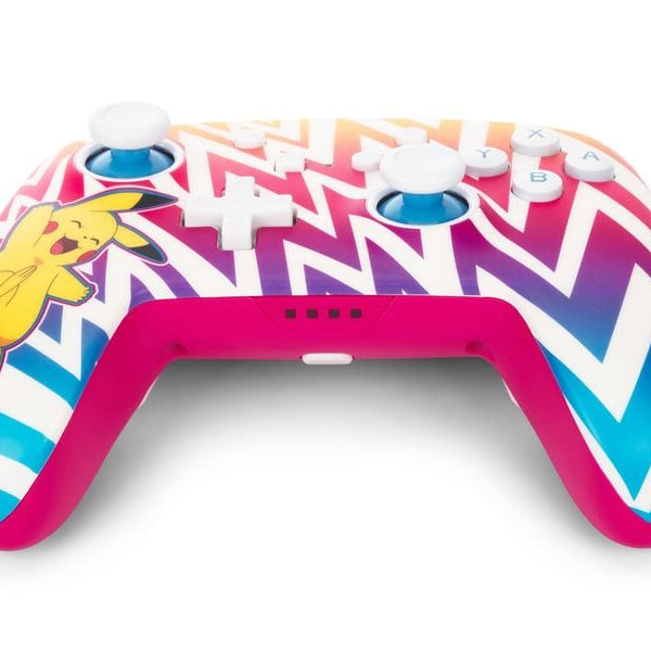 Power A Enhanced Wireless Controller Vibrant Pikachu