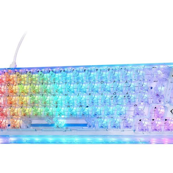 DELTACO Gaming-Tastatur GAM-160-T-CH Weiss