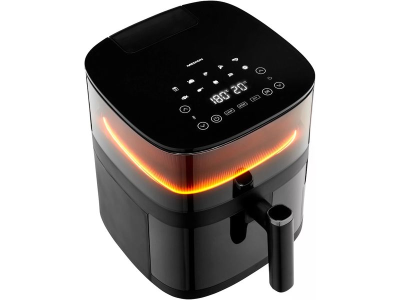 Medion Heissluft-Fritteuse MD 11780 5 l, Schwarz