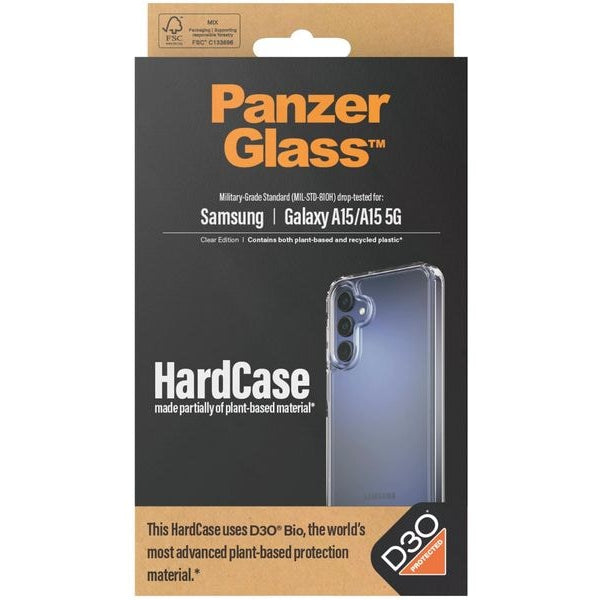 Panzerglass Back Cover HardCase D3O Galaxy A15/Galaxy A15 5G Transparent