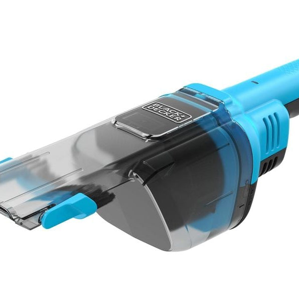 BLACK+DECKER Akku-Handsauger NVD215J-QW Hellblau/Schwarz