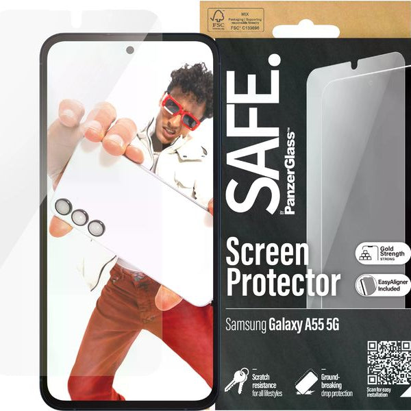 SAFE. Displayschutz Ultra Wide Fit Galaxy A55 5G