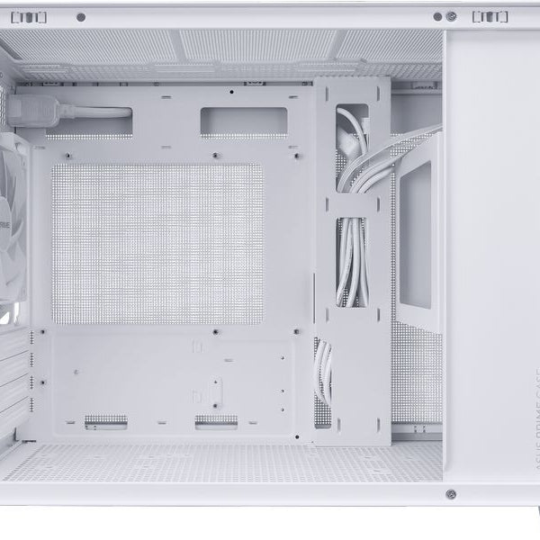 ASUS PC-Gehäuse AP201 MicroATX TG Weiss