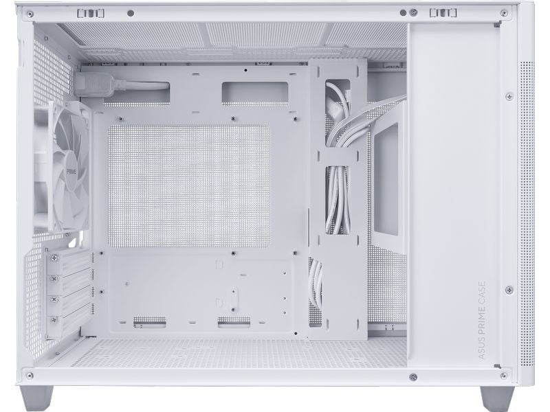 ASUS PC-Gehäuse AP201 MicroATX TG Weiss