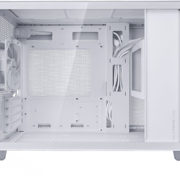 ASUS PC-Gehäuse AP201 MicroATX TG Weiss