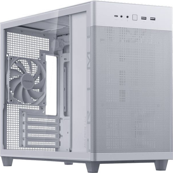 ASUS PC-Gehäuse AP201 MicroATX TG Weiss