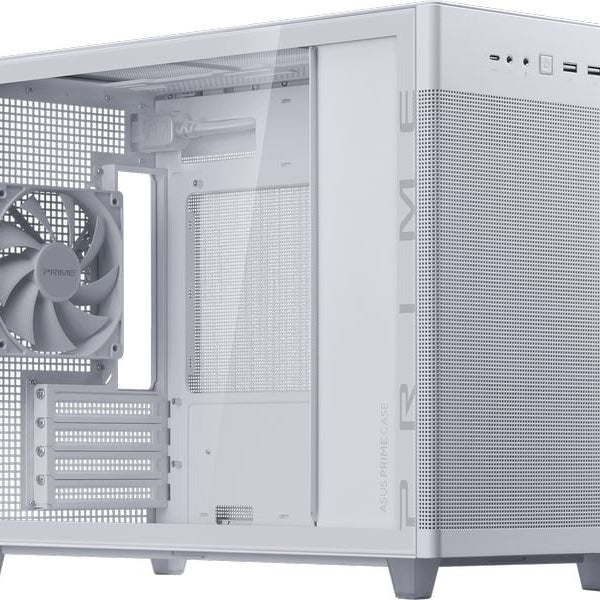 ASUS PC-Gehäuse AP201 MicroATX TG Weiss