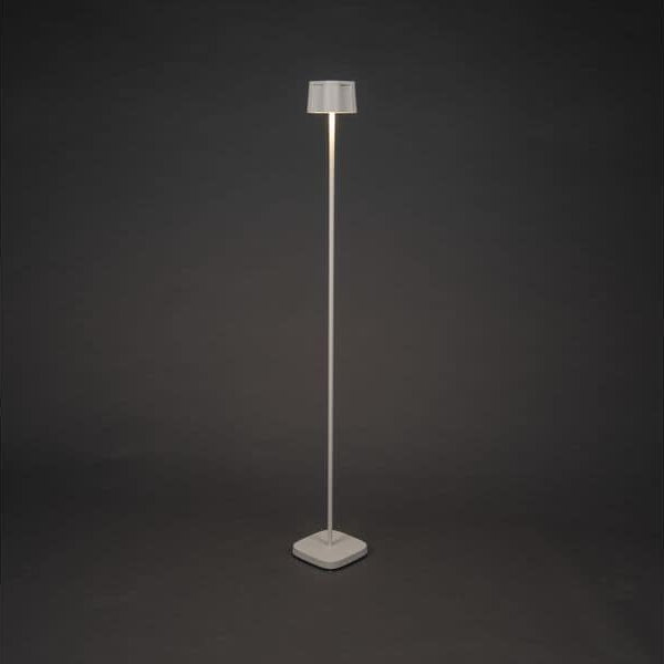 Konstsmide Stehleuchte Nice USB, 2700 / 3000 K, 3 W, Weiss