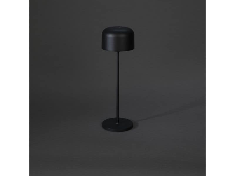 Konstsmide Tischleuchte Lille USB, 2200 / 2700 K, 3.5 W, Schwarz