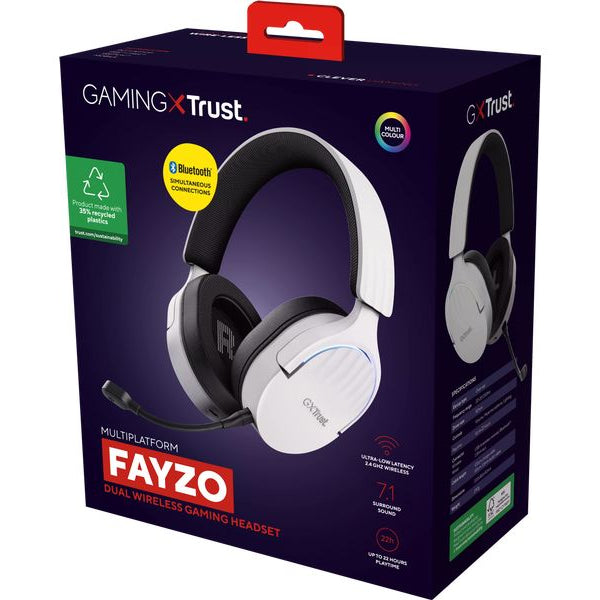 Trust Headset GXT 491W FAYZO Schwarz/Weiss