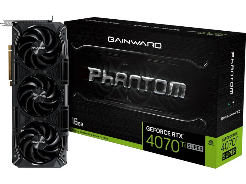 Gainward Grafikkarte GeForce RTX 4070 Ti SUPER Phantom 16 GB