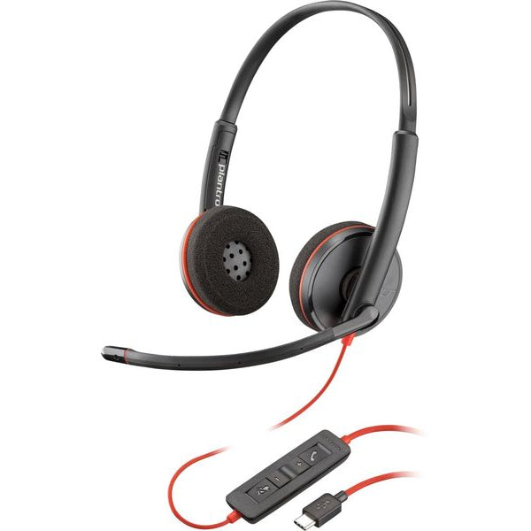Poly Headset Blackwire 3220 Duo USB-A/C