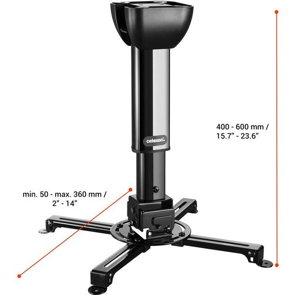 Celexon Deckenhalterung MultiCel 4060 Pro Schwarz