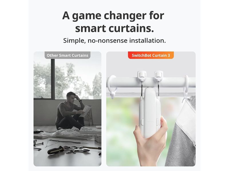 SwitchBot Curtain 3, Weiss