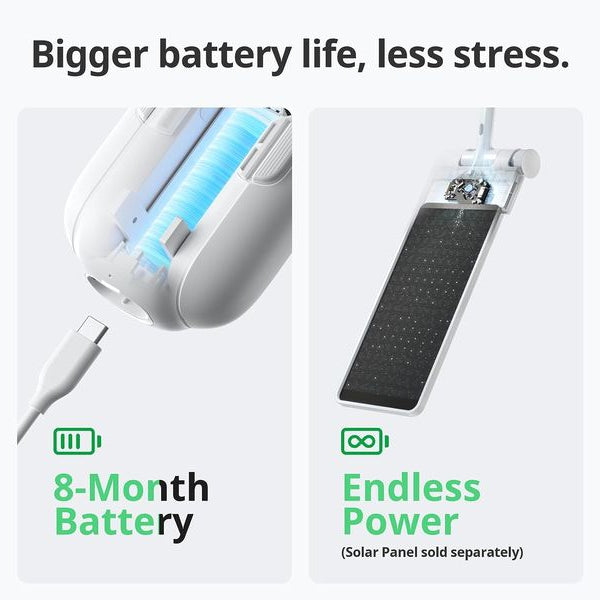 SwitchBot Curtain 3, U Schiene, Weiss