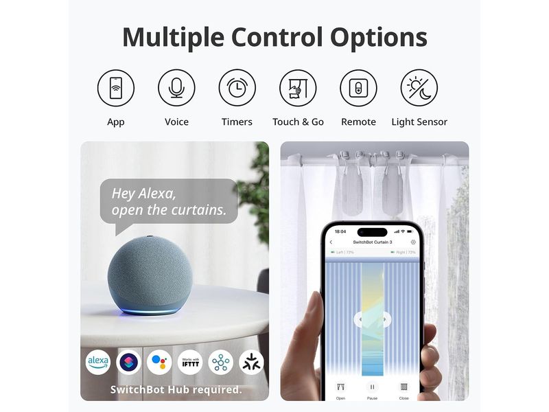 SwitchBot Curtain 3, Weiss