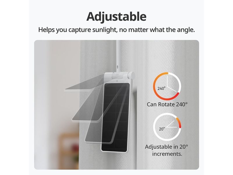 SwitchBot Solar Panel 3, Weiss