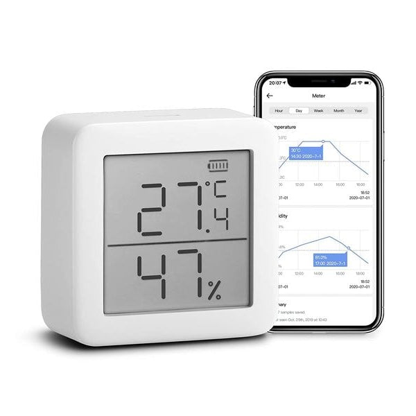 SwitchBot Smartes Innen-Thermometer, Weiss
