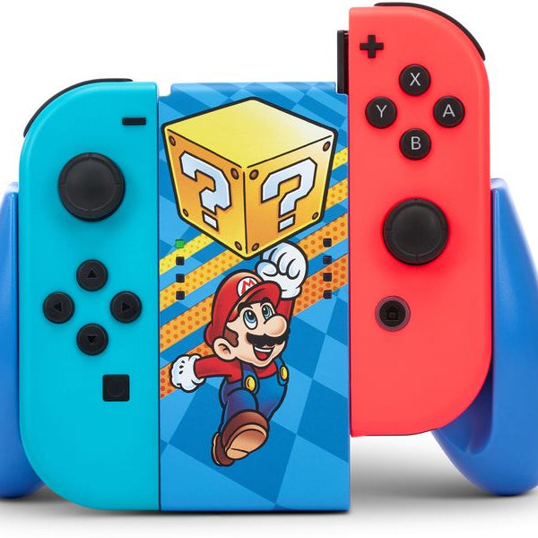 Power A Joy-Con Comfort Grip Mystery Block Mario