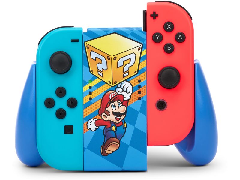 Power A Joy-Con Comfort Grip Mystery Block Mario