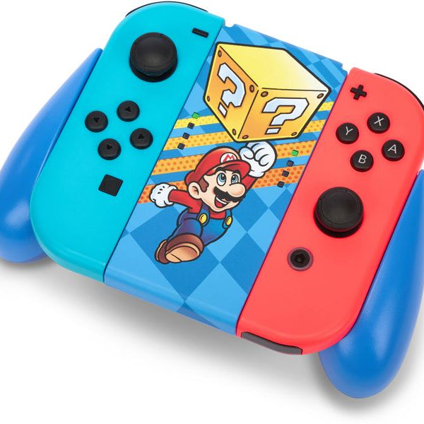 Power A Joy-Con Comfort Grip Mystery Block Mario
