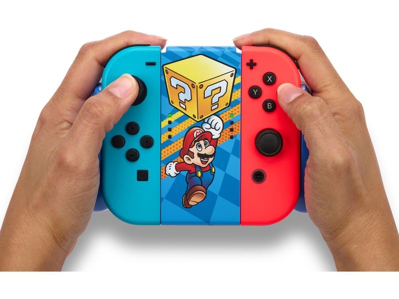 Power A Joy-Con Comfort Grip Mystery Block Mario
