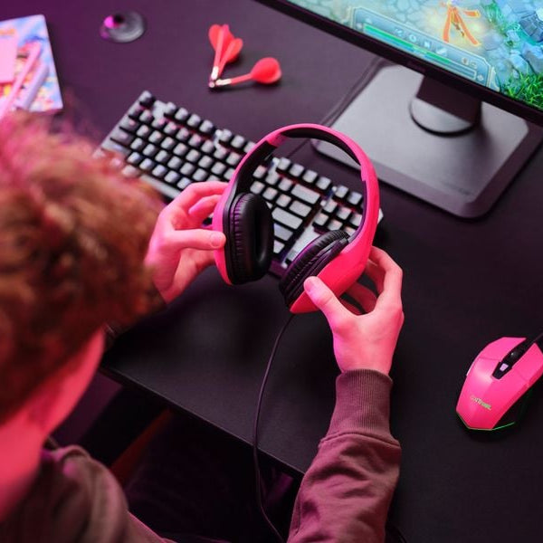 Trust Headset GXT 415P Zirox Pink/Schwarz