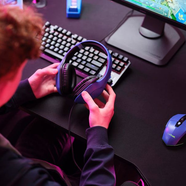 Trust Headset GXT 415B Zirox Blau/Schwarz