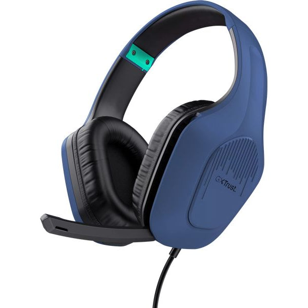 Trust Headset GXT 415B Zirox Blau/Schwarz