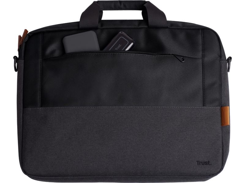 Trust Notebooktasche Lisboa Schwarz, 16 "
