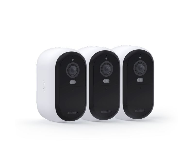 Arlo Essential Outdoor 2K (Gen 2) VMC3350 Weiss, 3er Set
