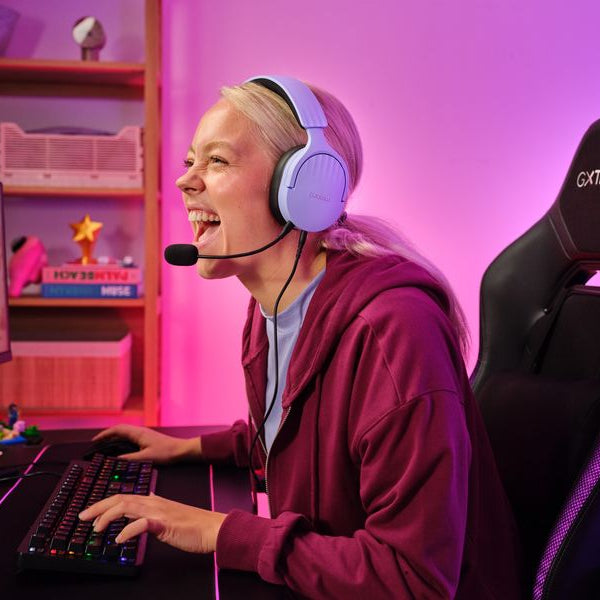 Trust Headset GXT 489P FAYZO Schwarz/Violett