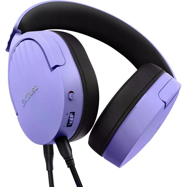 Trust Headset GXT 489P FAYZO Schwarz/Violett