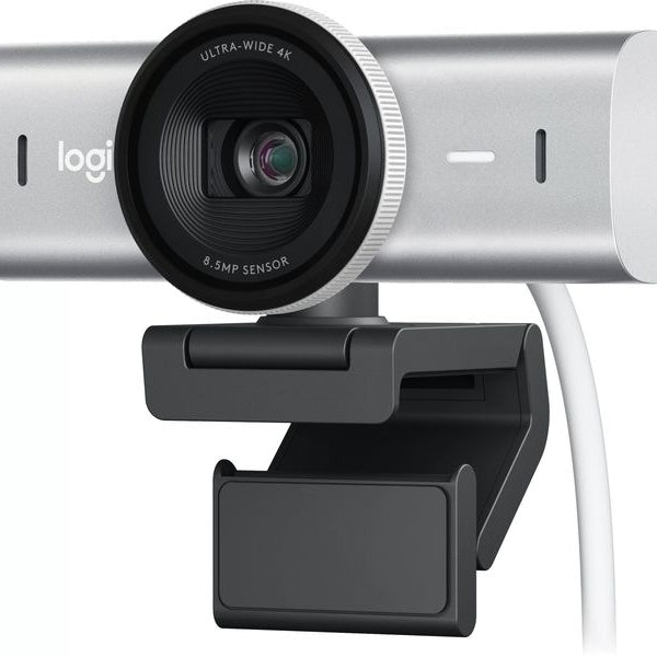 Logitech Webcam MX Brio 4K Pale Grey