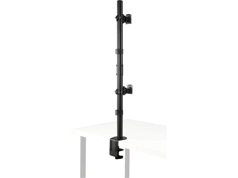 Kensington Vertikaler Dual Monitorarm bis 9 kg – Schwarz