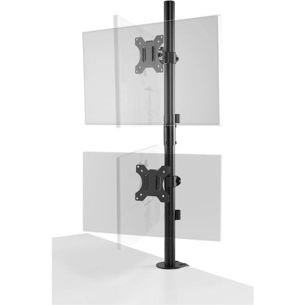 Kensington Vertikaler Dual Monitorarm bis 9 kg – Schwarz