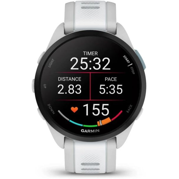 GARMIN Sportuhr Forerunner 165 Hellgrau