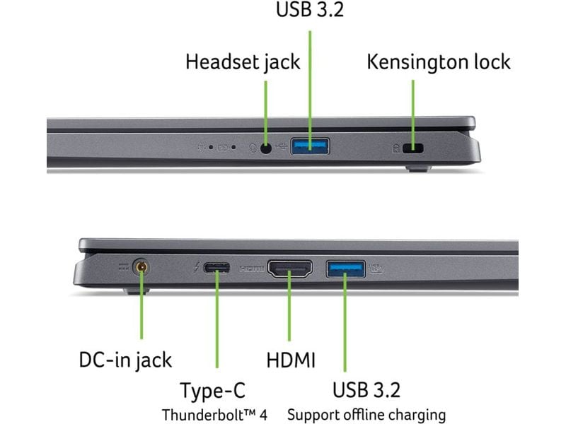 Acer Aspire 15 (A15-51M-7633) 7, 32 GB, 1 TB