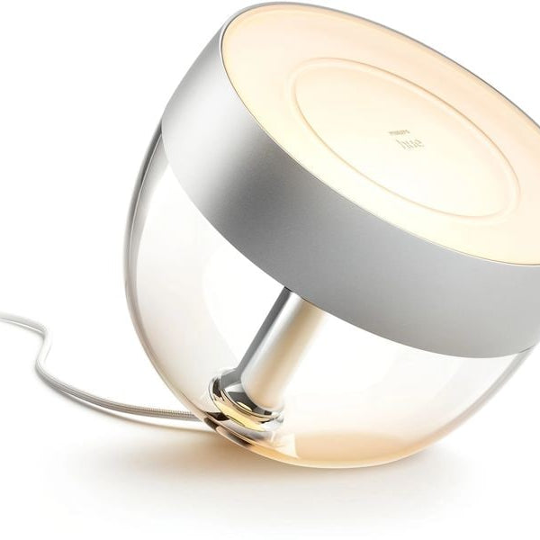 Philips Hue Tischleuchte White & Color Ambiance Iris Silber