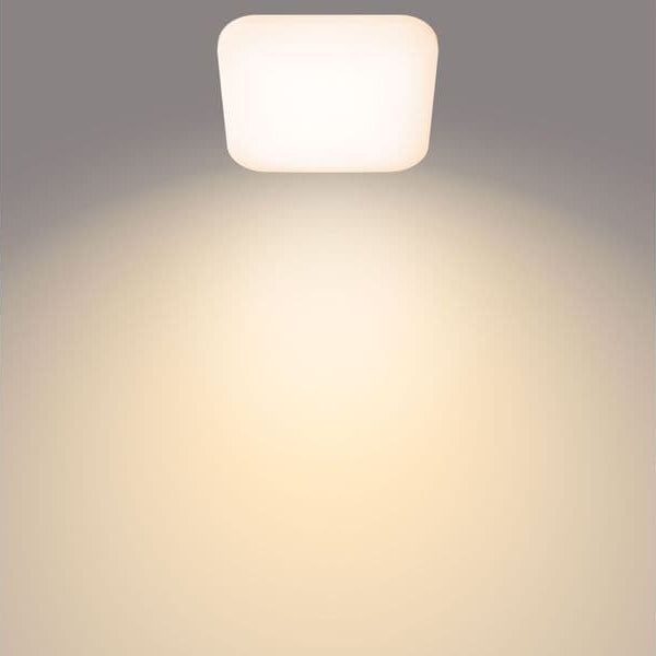 Philips Deckenleuchte Mauve 12W quadratisch 2700K Weiss