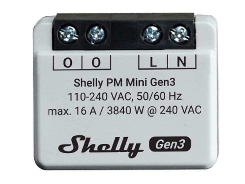 Shelly WLAN-Leistungsmesser PM Gen3